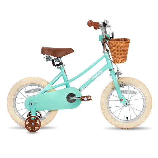 Girls Bike/2-12 Years Kids, 12" 14" 16"/Training Wheels, Basket, chain guard,20" Kickstand, Pink