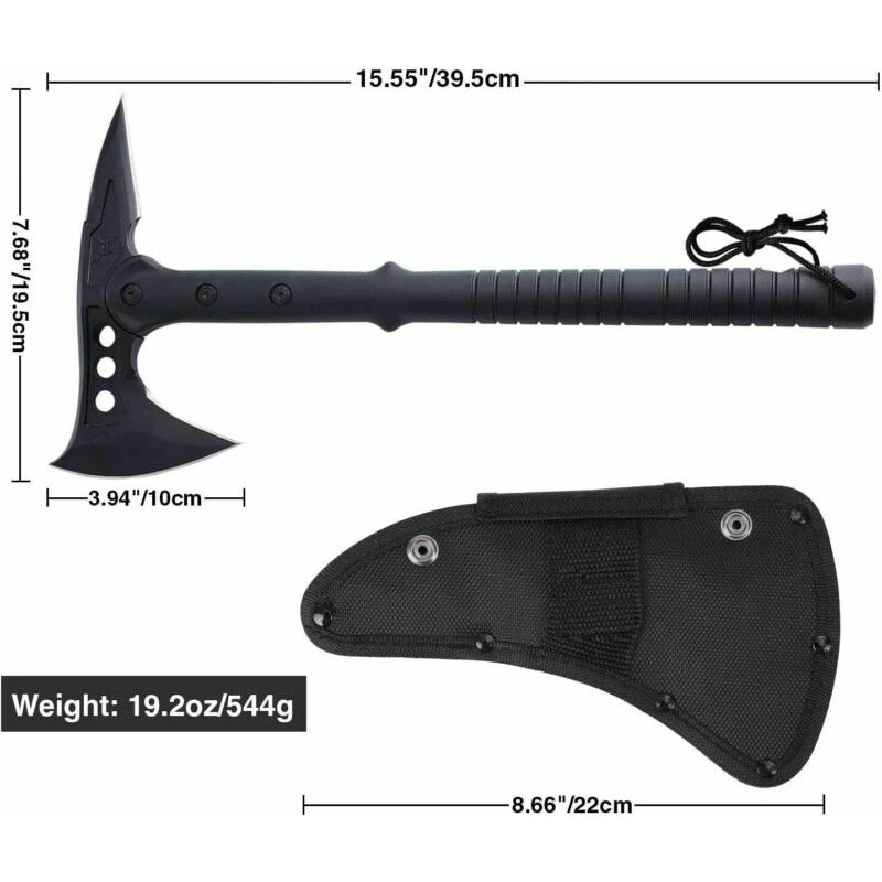 Survival Camping Axe Foldable Tactical Axe Multi Tool Kit Emergency Gear Tomahawk Wild Hatchet AX