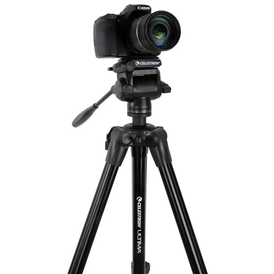 93612 Ultima Pan Tilt Head Tripod for a Spotting Scope, Binocular or Camera
