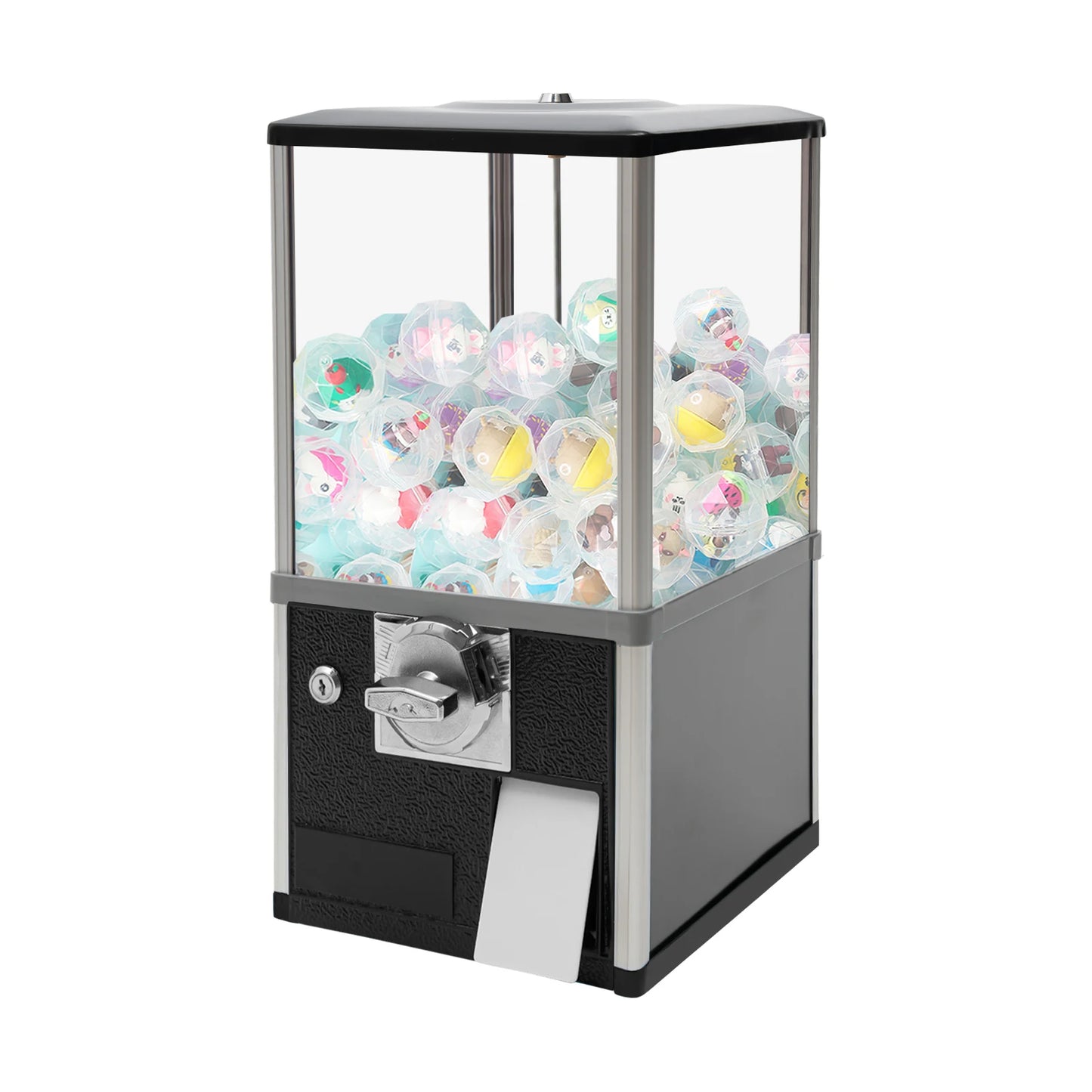 Candy Gumball Vending Capsule Machine Toy/Capsule Vending Machine Dispenser for 25 Cent Coin
