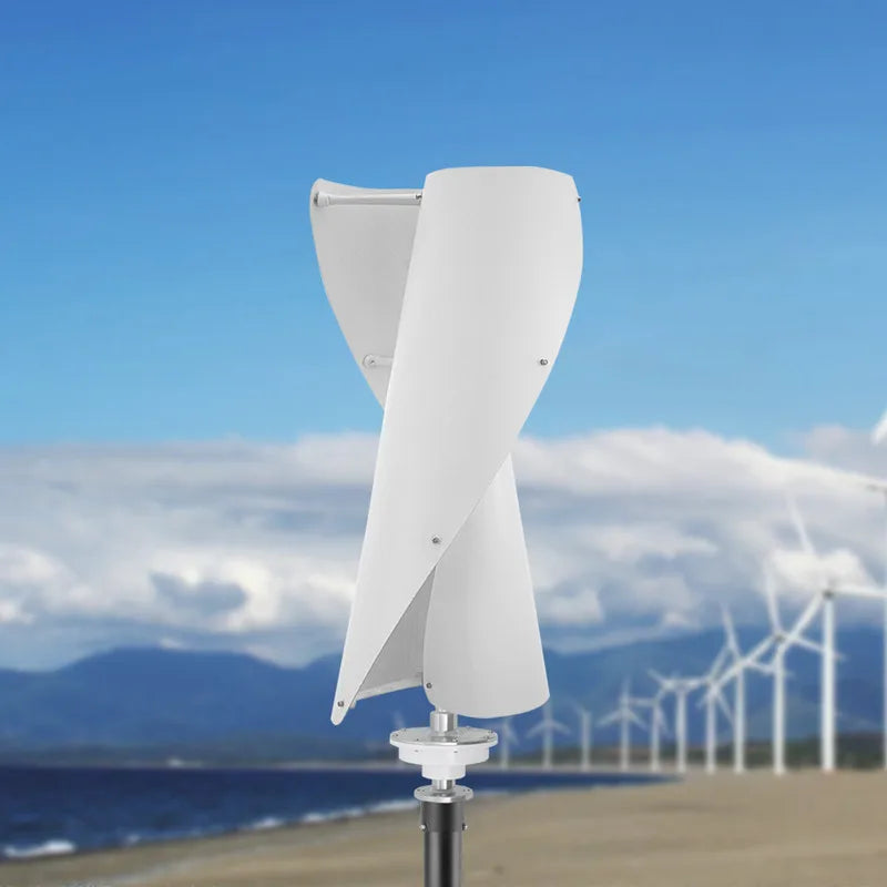 Generators Portable 12V 400W Vertical Levitation Axis Wind Turbine Generator w/ Controller MPPT