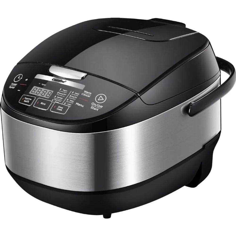 Rice Cooker, Japanese Large  Cooker w/Fuzzy Logic Tech, 11 Presets, 10 Cup Uncooked/20  Cooked