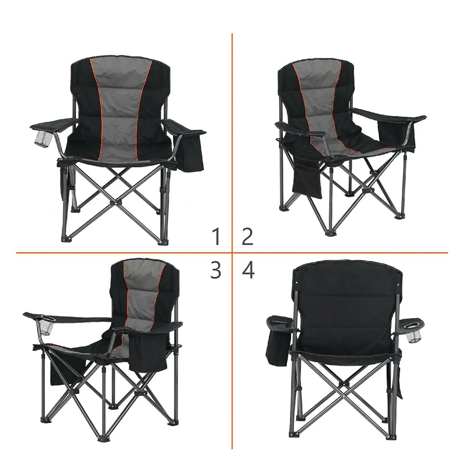 Kamp Sandalyesi Folding 600D Oxford Cloth Camping Chair