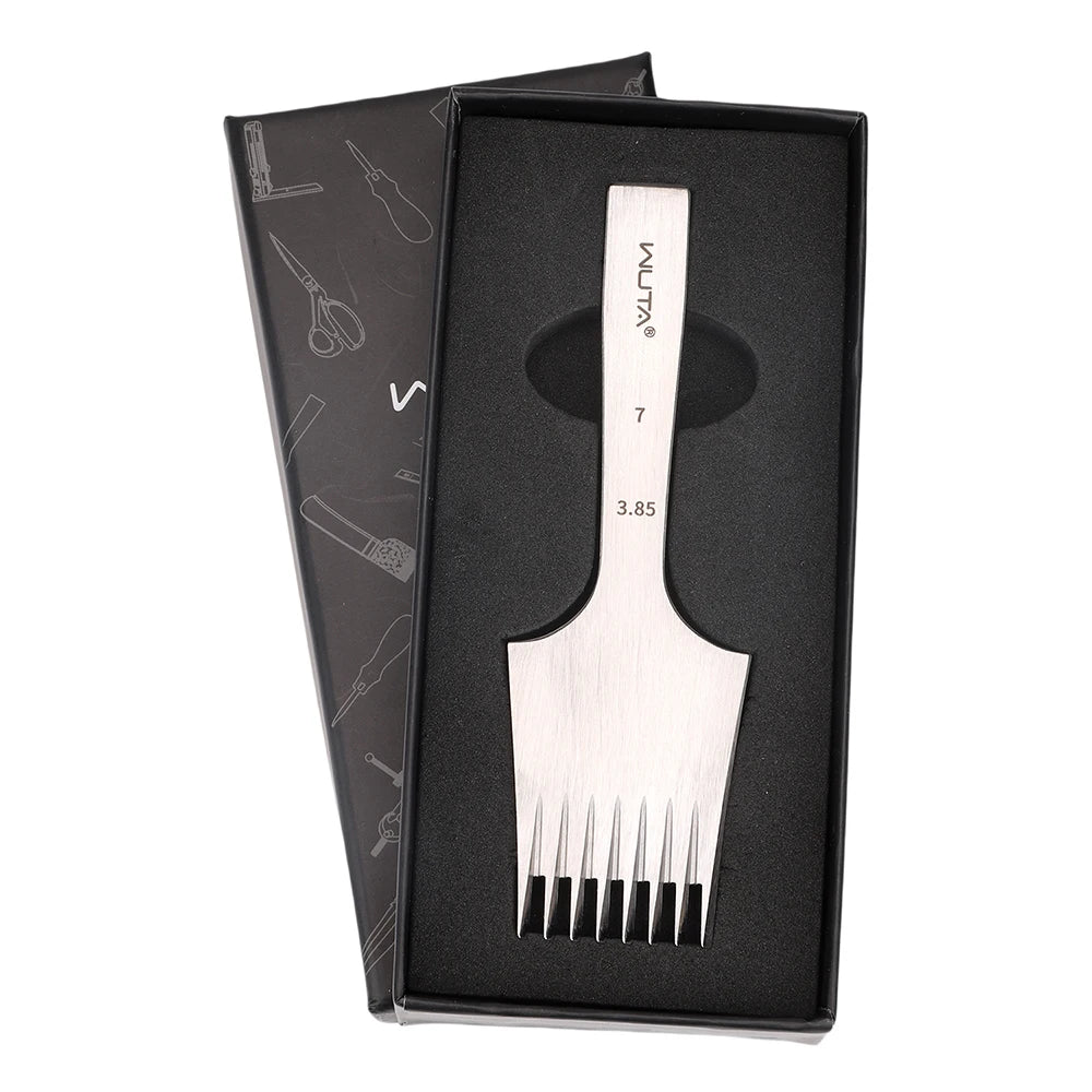 WUTA 1pc High Quality Sharp Leather Chisel French Style Pricking Iron Die-steel/ Punching Tool