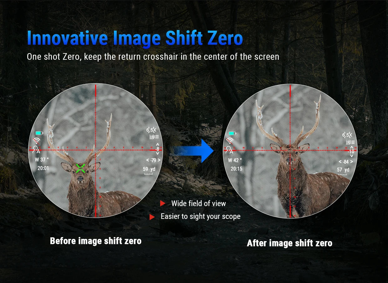 PARD DS35-50/ DS35-70 +TL3 Night Vision Scope Hunting Optics Long Eye-relief Display 2560*1440px