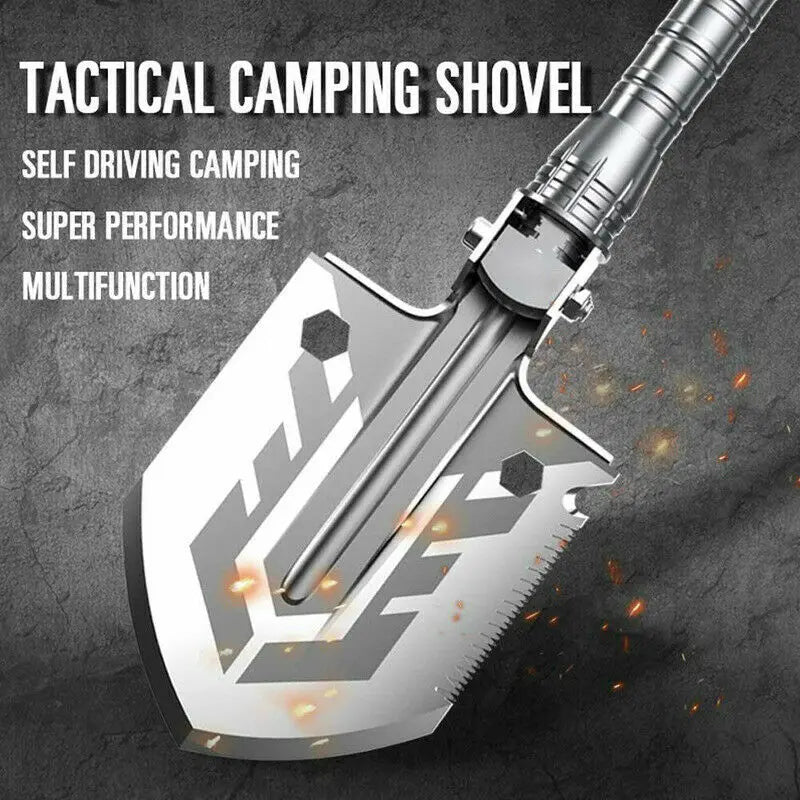 Outdoor Survival Shovel Portable Tactical Shovel Set Garden Multi-Tool Military Fold Up Shovel