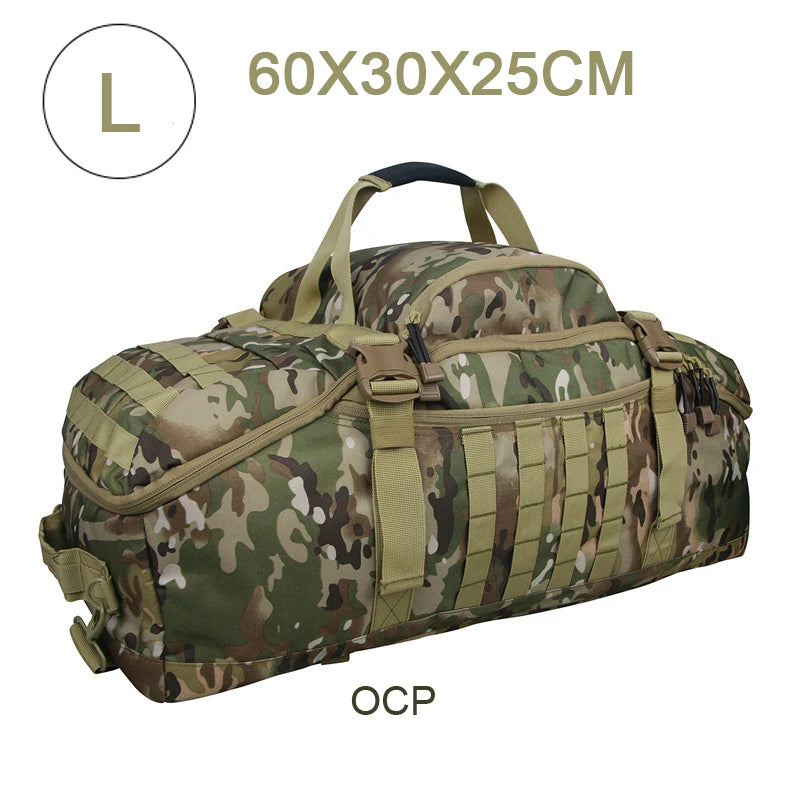40L 60L 80L Waterproof Travel Bags Large Capacity Luggage Bags Men Duffel Bag Travel Tote Duffel Bag