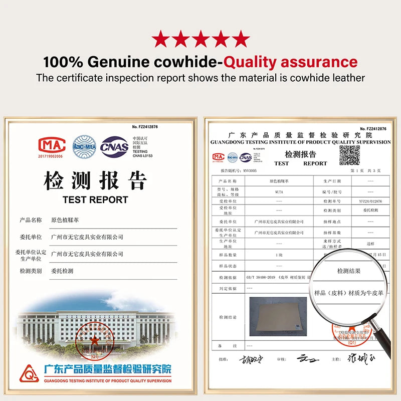 WUTA Full Grain Natural Vegetable Tanned Cowhide DIY Pre-cut Vachetta Leather Genuine Leather Craft