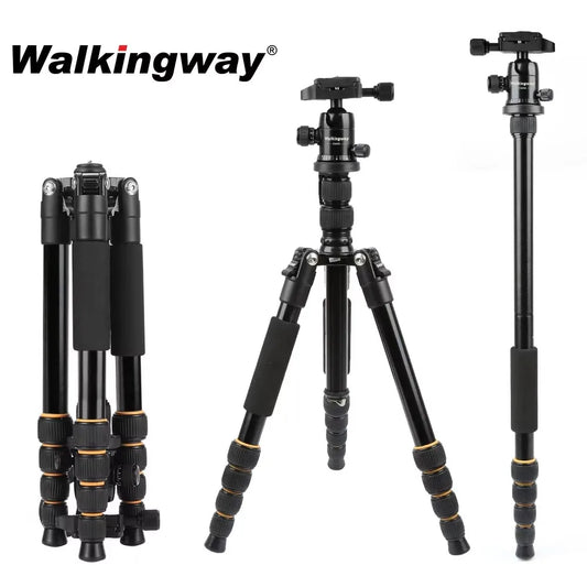 Q666 Professional Camera Tripod  Phone Stand Tripod/Travel Camera Monopod  for DSLR Smartphone