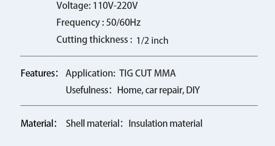 Plasmargon 4 in 1 Welding Machine CT418P TIG/CUT/MMA/PULSE Multifunction Pilot Arc Plasma Cutting