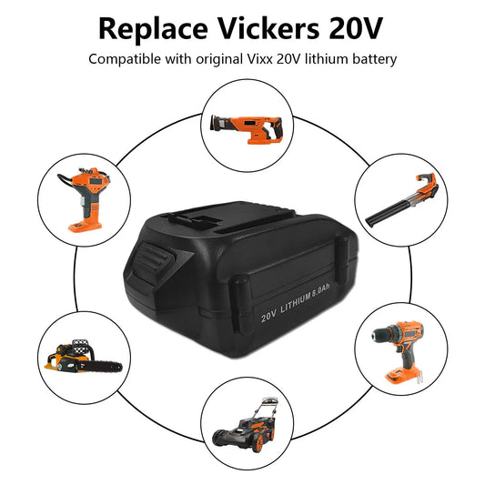 100% Brand-new 20V 8000mAh/WORX WA3016 WU279 WU294 WU362 WU388 WU629 WU808 Power Tool Battery