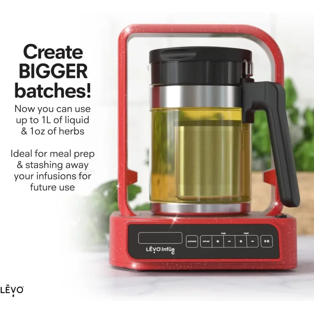 Levo C  Batch Herbal Oil Infusion Machine  Botanical Extractor Herb Decarboxylator & Oil Infuser