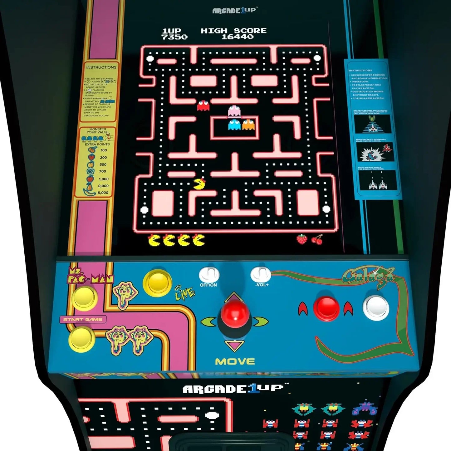 Class of 81’ Deluxe Arcade Machine for Home - 5 Feet Tall - 12 Classic Games Handheld Games