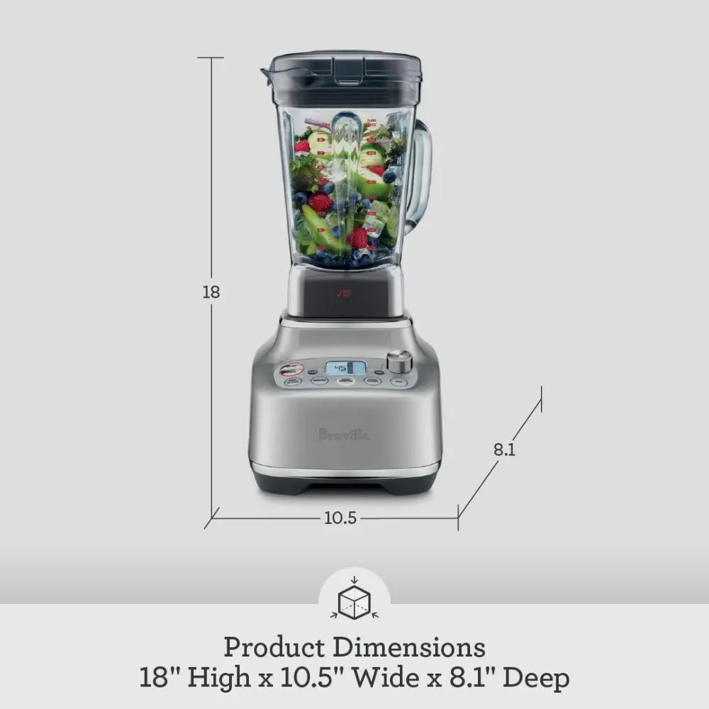 BREVILLE 2024 New  Super Q Blender BBL920BSS, Brushed Stainless Steel