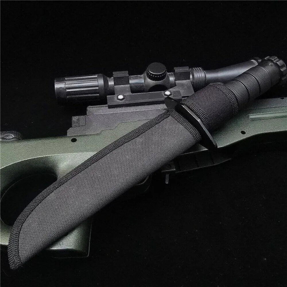 Outdoor Tactical Hunting Knife Fixed Blade Knife, Suitable for Camping, Garden