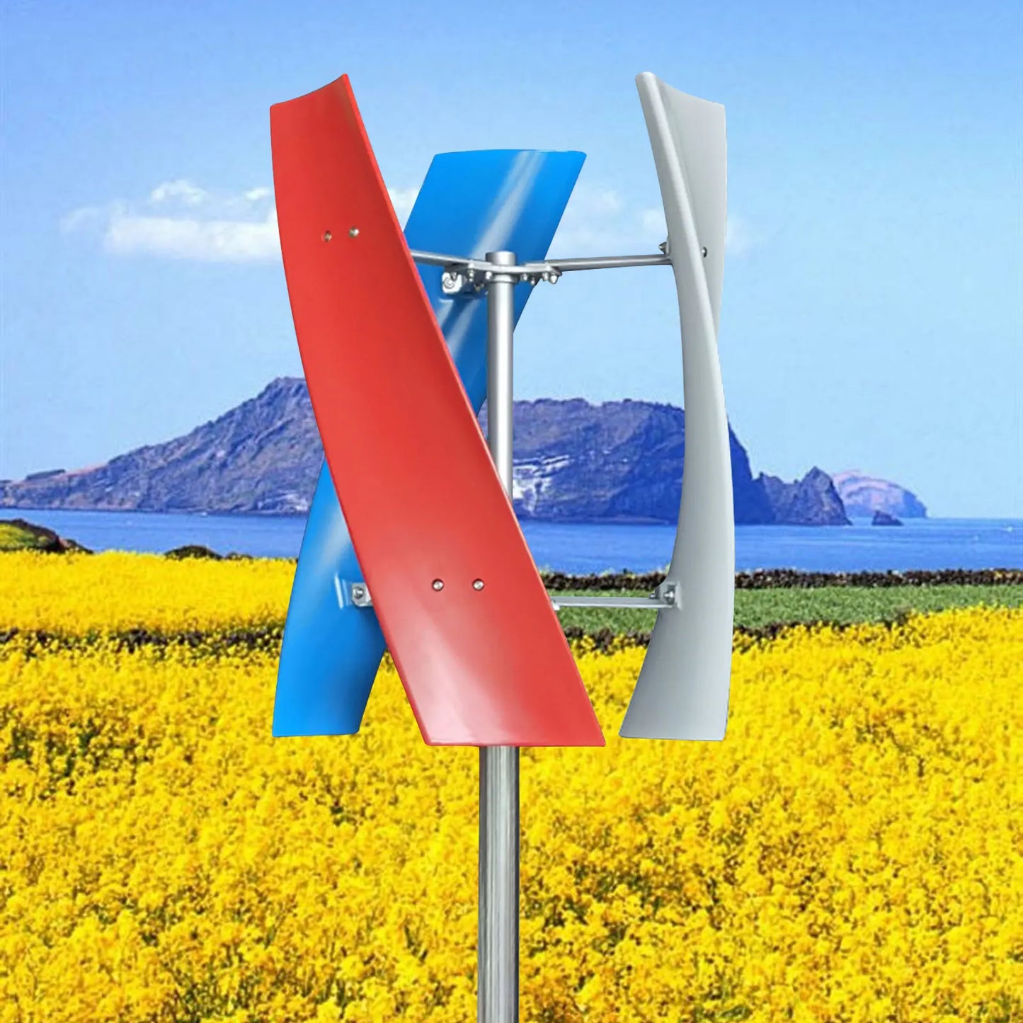 400w 12v Wind Generator Power Turbine Vertical  3 Blade with Controller