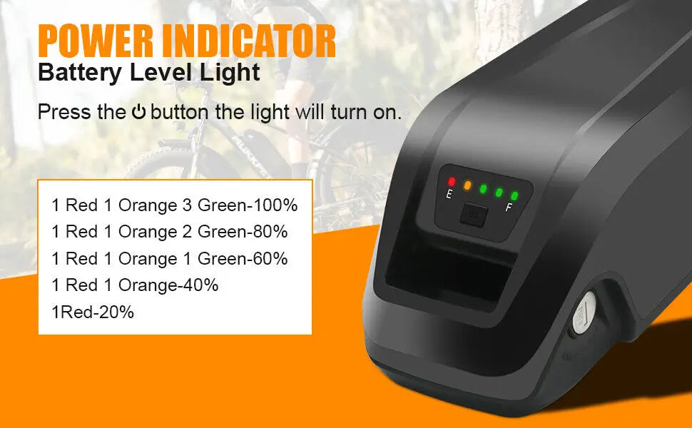 36V 48V Hailong Ebike Battery w/Charger Full Capacity 10Ah 15Ah 20Ah 18650 Lithium Battery Pack