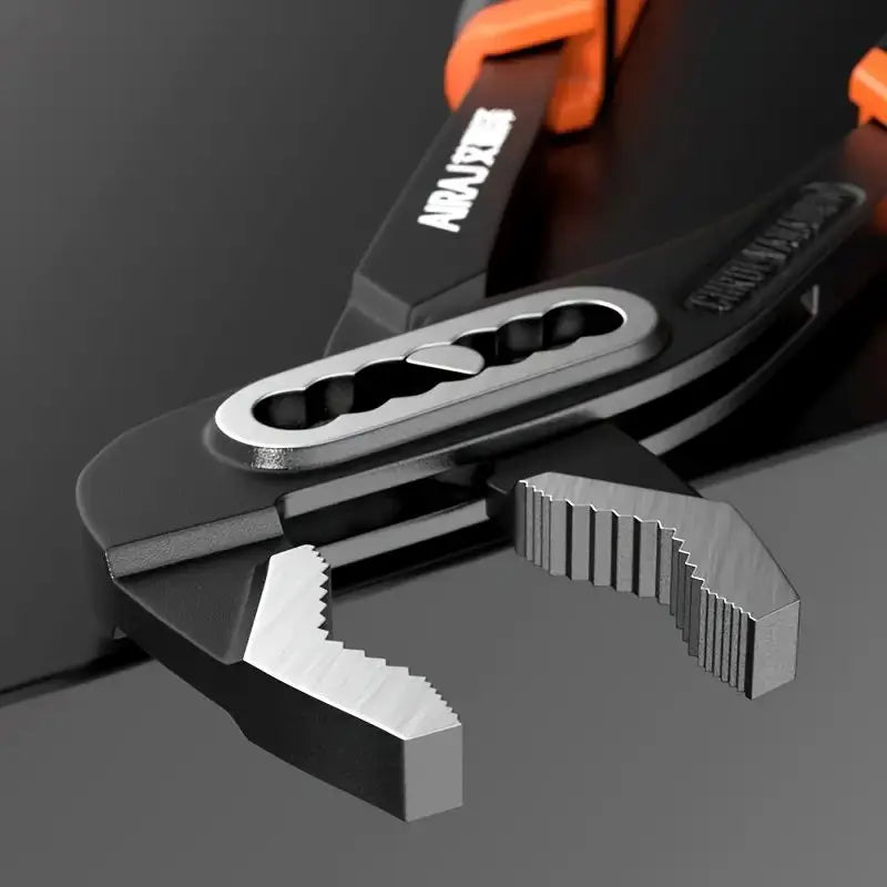 AIRAJ 8/10/12" Water Pump Pliers 3 Pack Large Jaw Heavy-Duty w/Quick-Release Lever & Non-Slip Handle