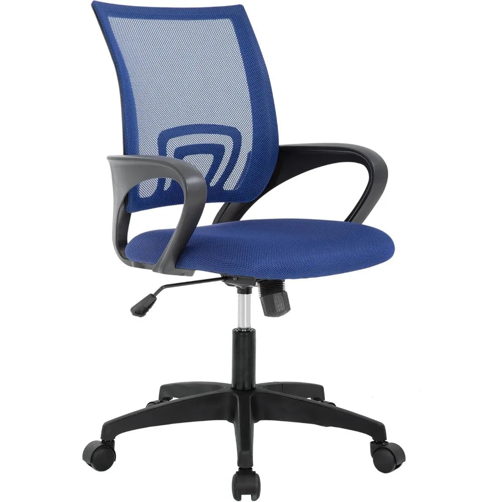 2024 Home Office Chair Ergonomic Desk Chair Mesh Computer Chair with Lumbar Support & Armrest