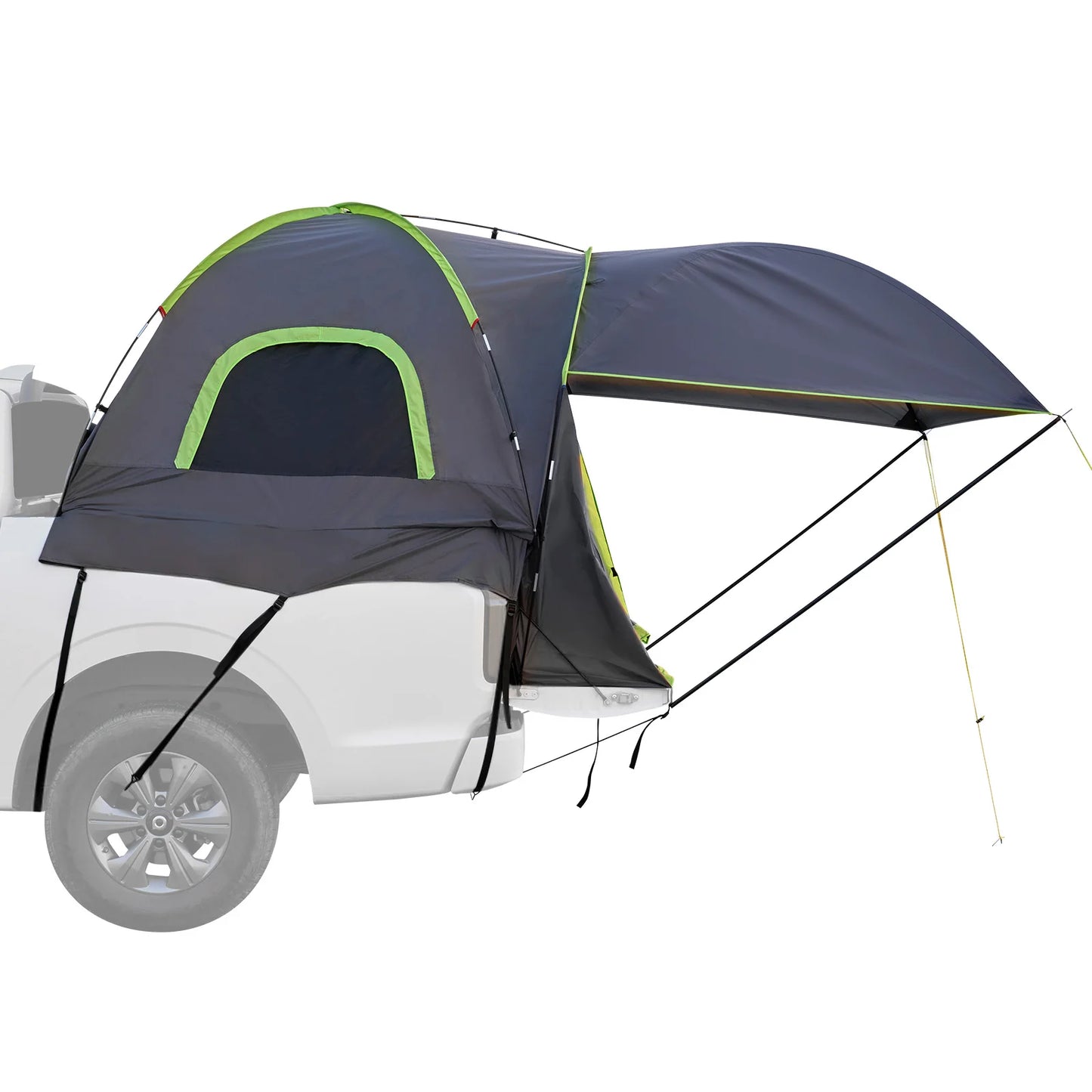 SucceBuy Pickup Truck Tent for Camping Waterproof PU2000 2-3 Person Truck Bed Tent