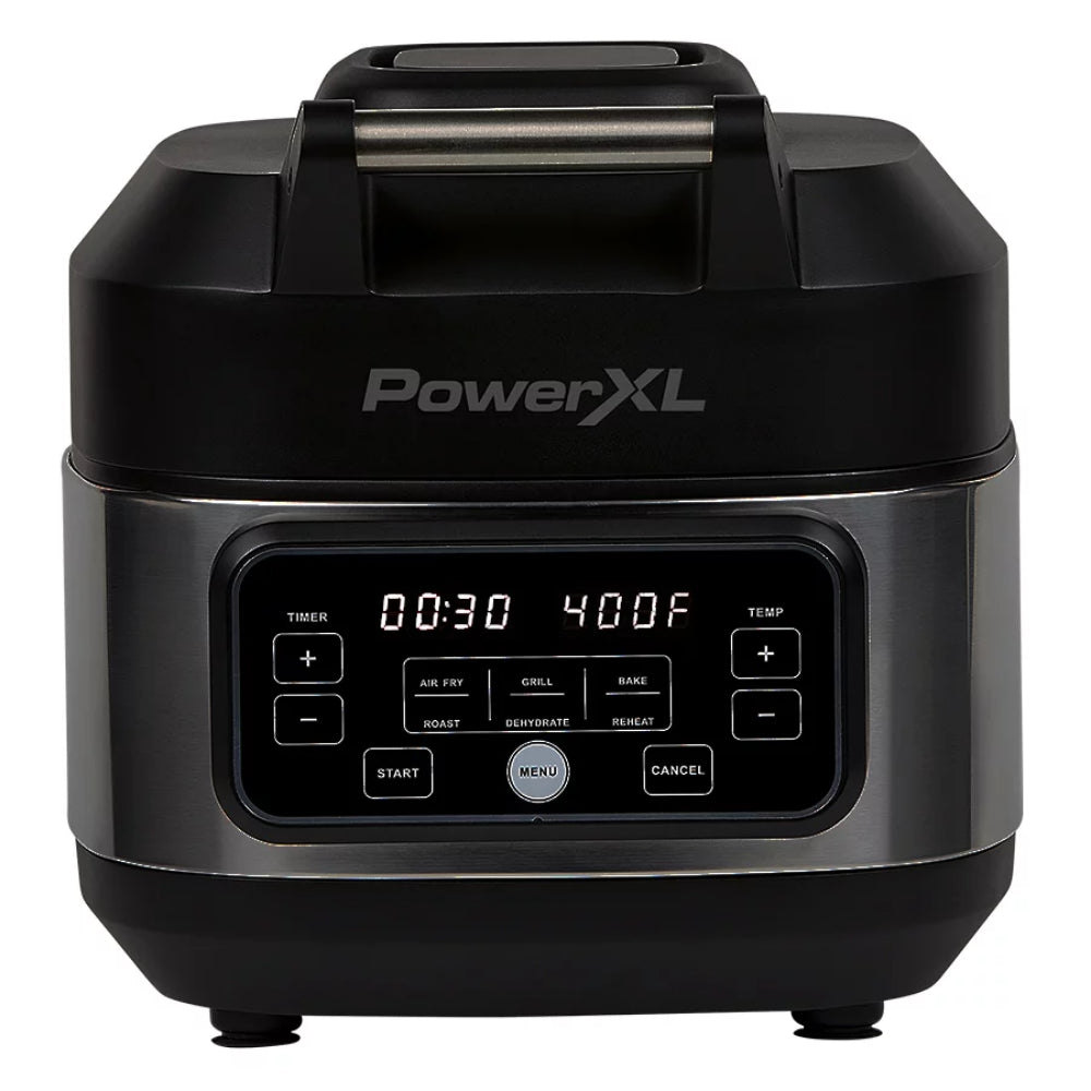 POWER XL Grill Air Fryer Home, Black, 5.5 Quart Friteuse