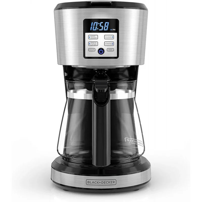 Black & Decker 12-Cup* Coffeemaker, Programmable, Exclusive VORTEXTM Technology, CM1331S-1