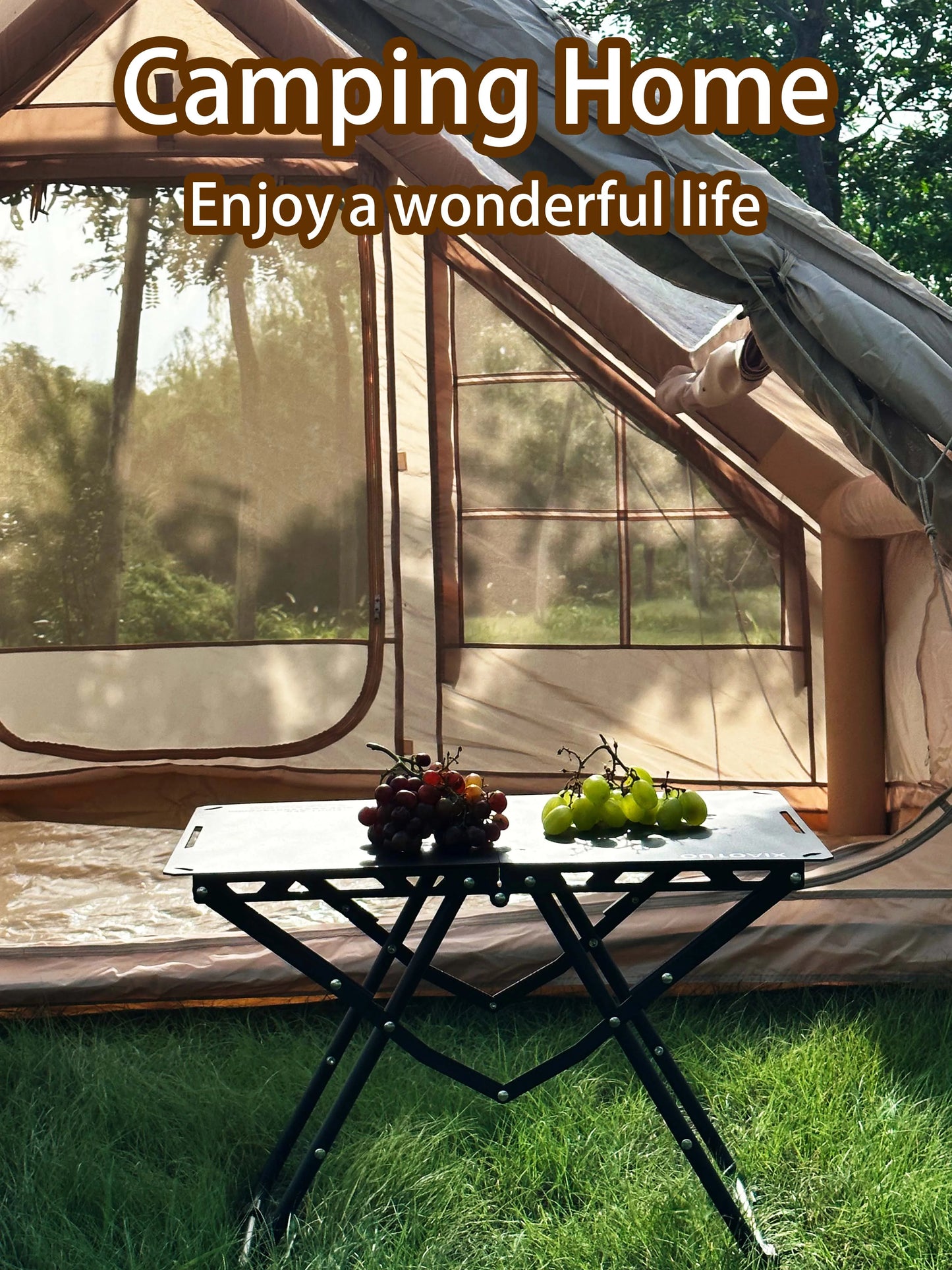 Inflatable Camping Tent Easy Setup Waterproof Windproof Outdoor Self-Supporting blow up tent