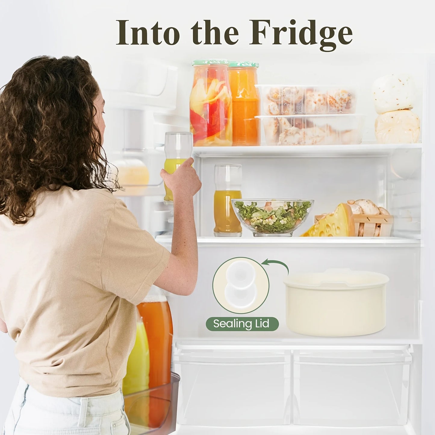 17pcs Ceramic Nonstick Kitchen Pots And Pans Cookware Set/Removable Handles RV Kitchen Set