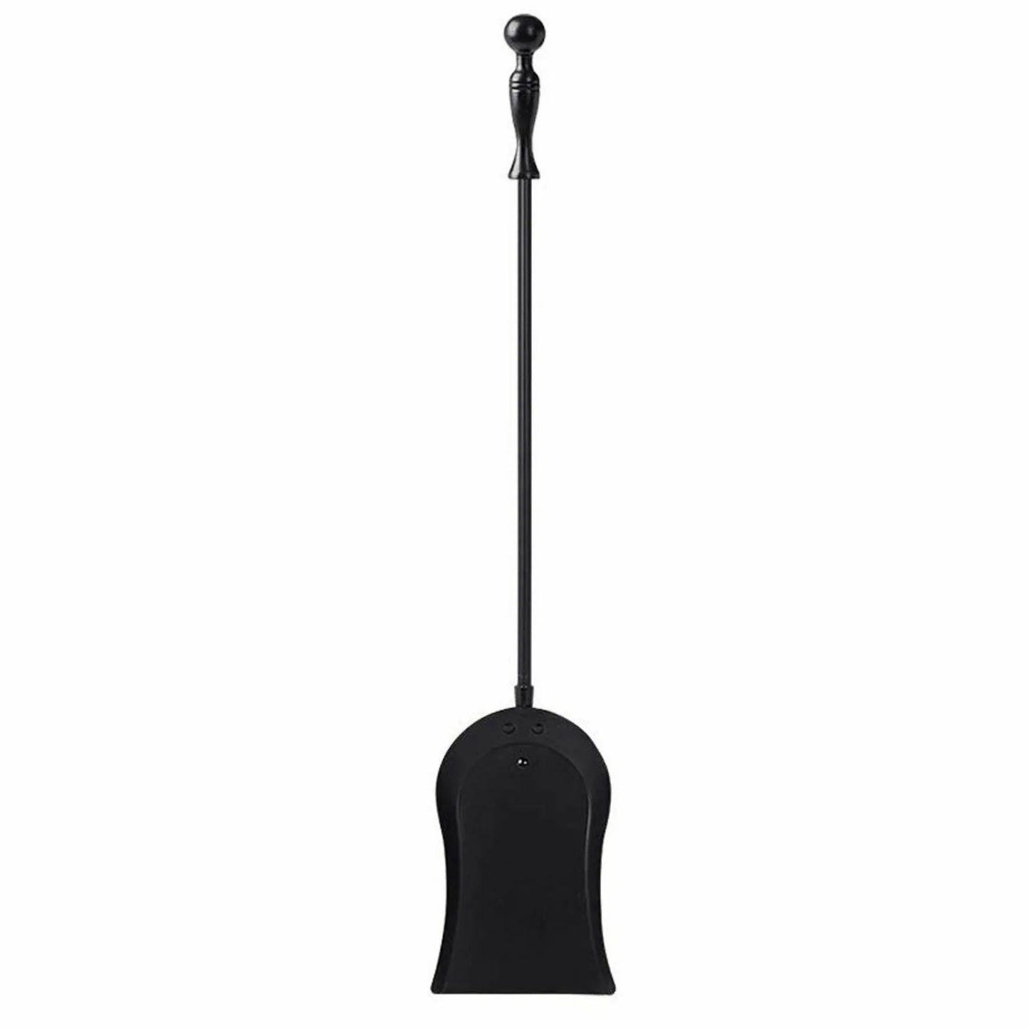 US Black Wrought Iron Fireplace Fire Pit Tool Set 5 Piece Poker Shovel Brush