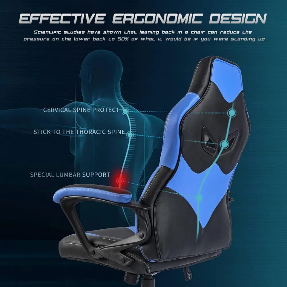 Racing Ergonomic Gamer Chair for Adults & Teens