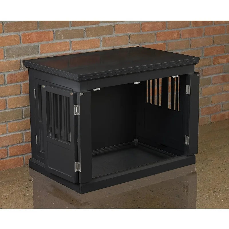 zoovilla Merry Products Triple Door Medium Dog Crate, Dog Kennel, Dog Cage