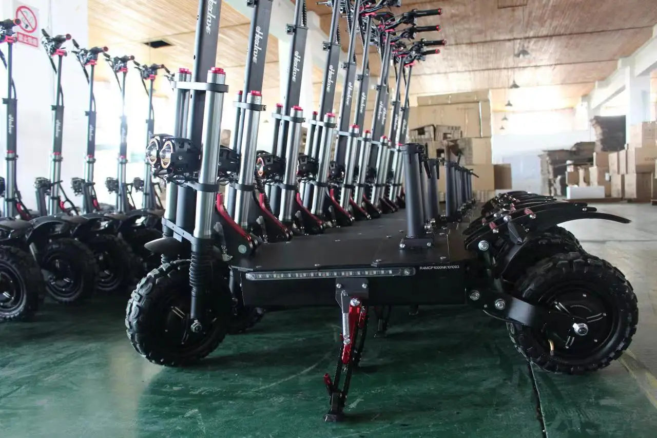 Citycoco Electric Scooter 4000W/Max Speed 60-70KM/H 60V25AH Battery Mileage 40-60KM Max Load 250KG