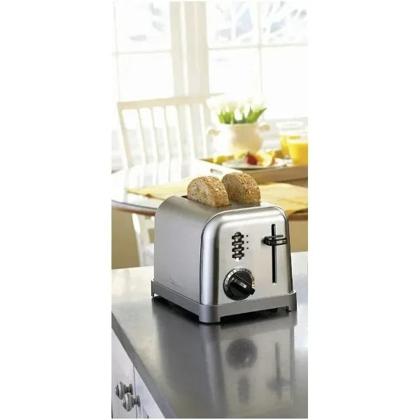 NEW NEW Cuisinart CPT-160 Metal Classic 2-Slice Toaster, Brushed Stainless