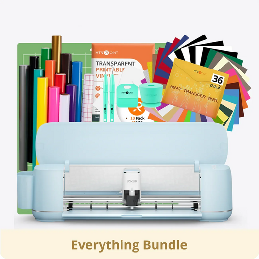 LOKLiK Vinyl Cutter Machine/Create Customized Cards Smart Cutting Machine w/iOS Android Windows Mac