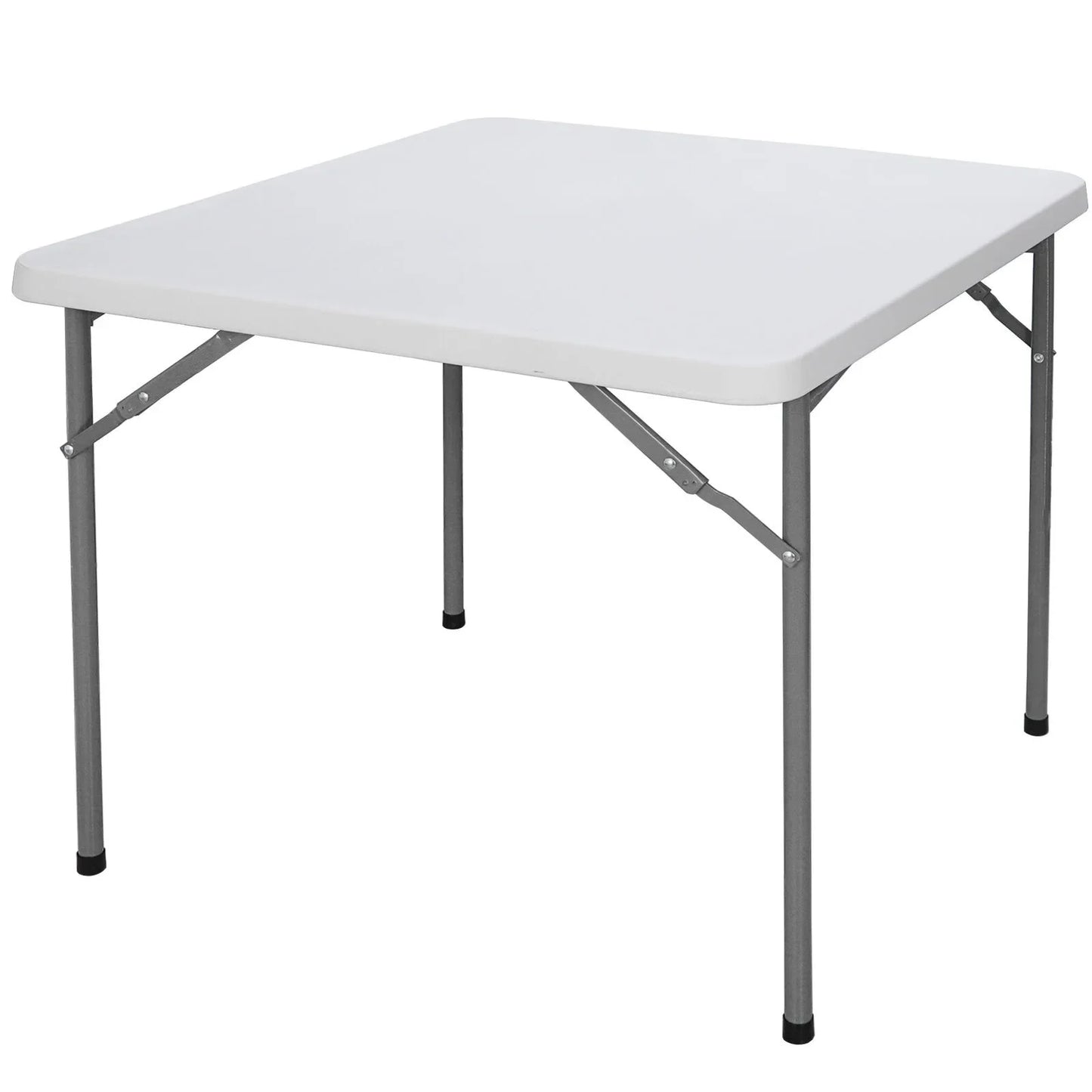 US Folding Table 3/4/6/8 FT Plastic Portable Dining Picnic Camping Table In/Outdoor