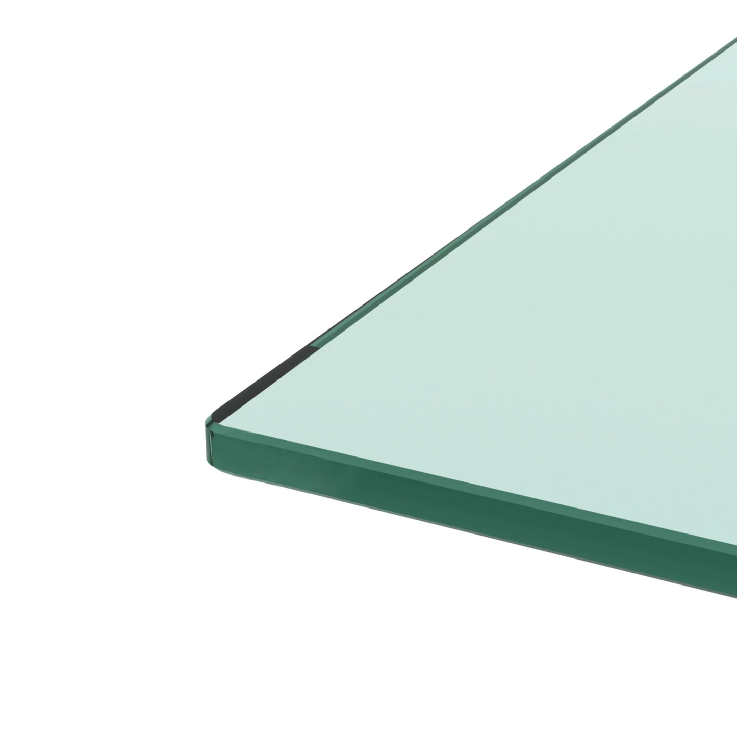 Rectangle Black Glass Coffee Table, Clear Coffee Table, Modern Side Center Tables/Furniture