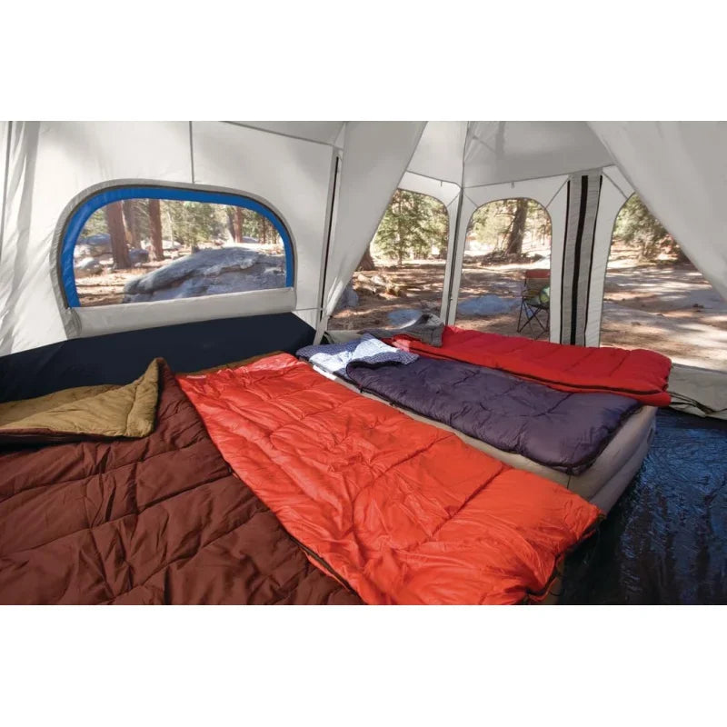 Coleman Camping Tent w/Instant Setup, 4/6/8/10 Person / WeatherTec Technology, Double-Thick Fabric