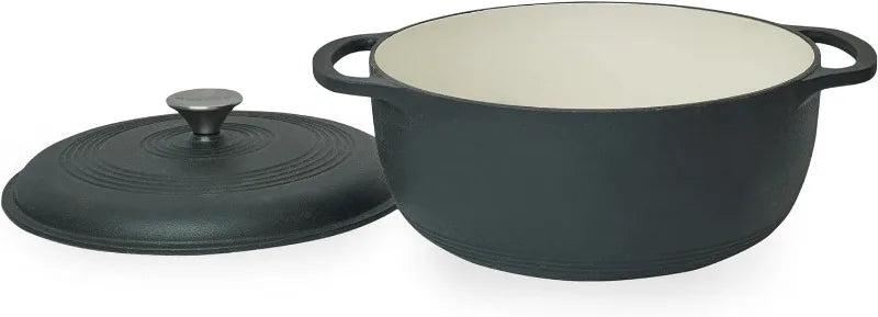 Enameled Cast Iron Round Dutch Oven, 6 Qt.,  Dutch Oven Cast Iron