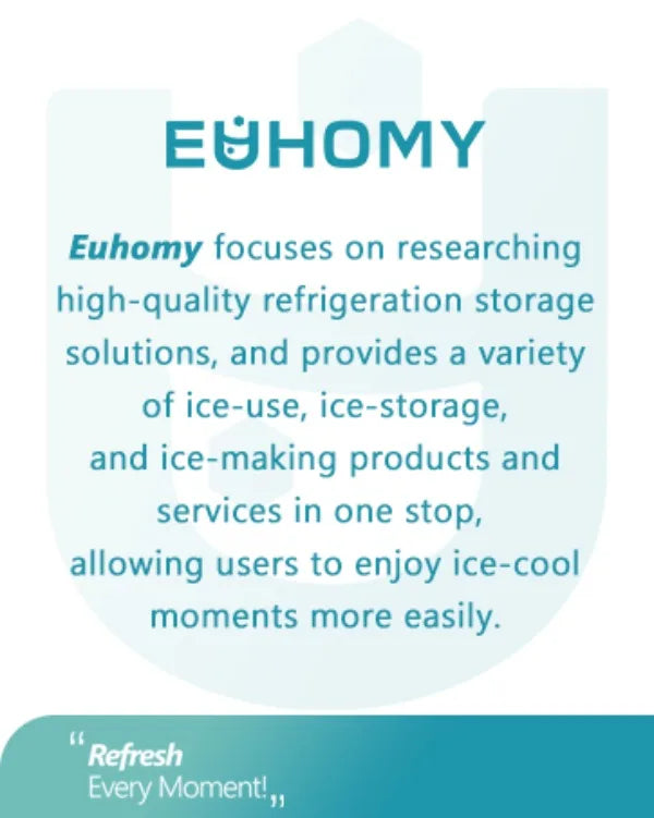 EUHOMY Mini Fridge with Freezer 2 Door Mini Fridge with freezer For Dorm/Bedroom/Office/Apartment