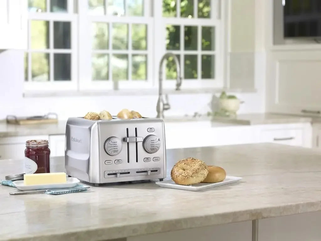 4-Slice Custom Select Toaster Stainless Steel Allow A Wide Variety of Items