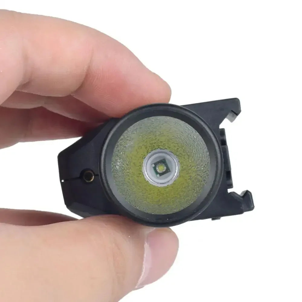 Tactical LED Flashlight Green / Red Laser Sight For mini Glock 17 19 Pistol Gun For 20mm Picatinny