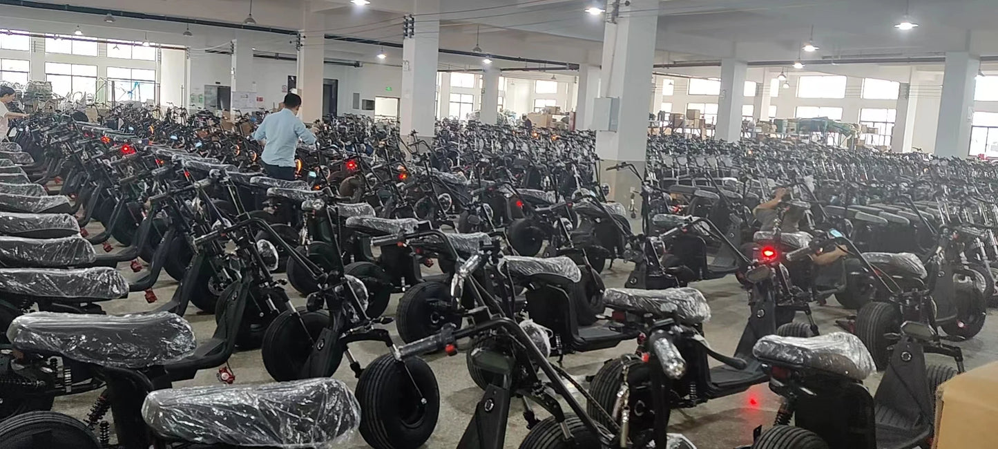 Citycoco Electric Scooter 4000W/Max Speed 60-70KM/H 60V25AH Battery Mileage 40-60KM Max Load 250KG