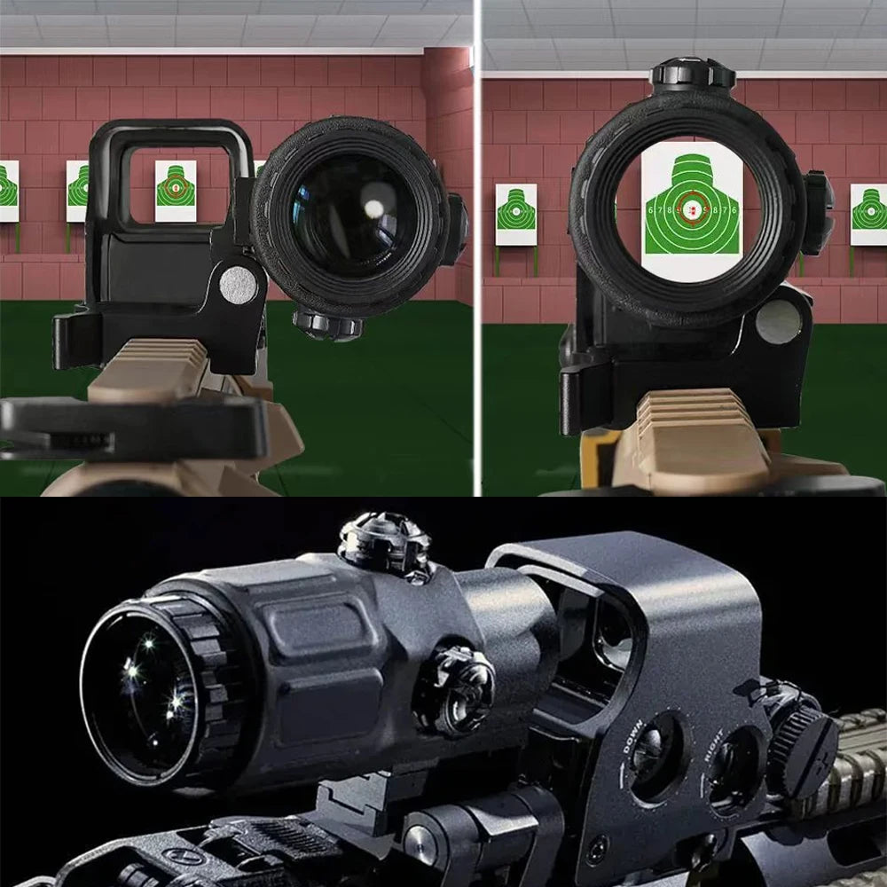 558+G43 Holographic Collimator Sight 558+G33/G45 Red Dot Optic Sight Tactical Hunting Gear W/20mm