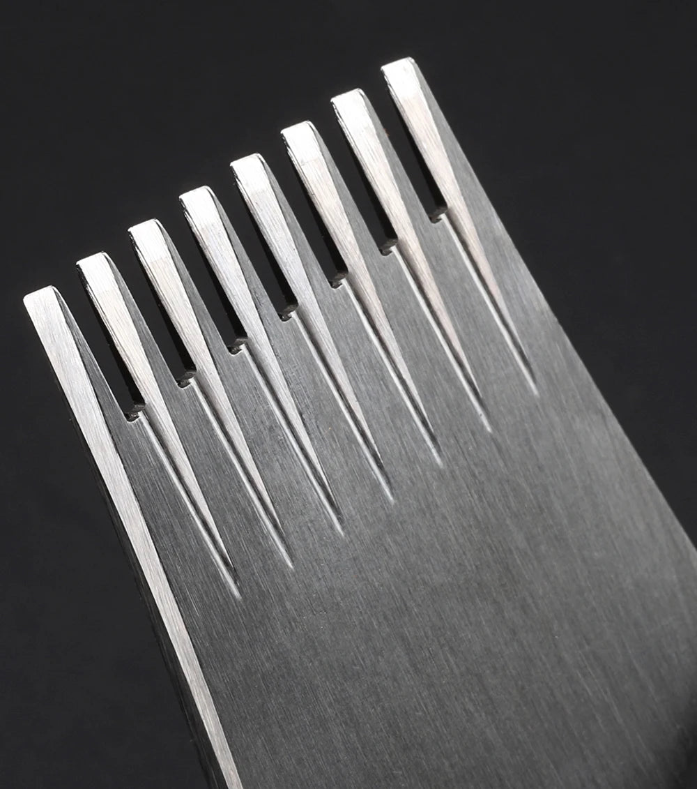 WUTA 1pc High Quality Sharp Leather Chisel French Style Pricking Iron Die-steel/ Punching Tool