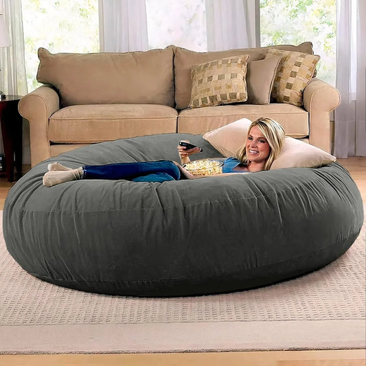 6 Foot Cocoon - Giant Bean Bag Chair for Adults with filling