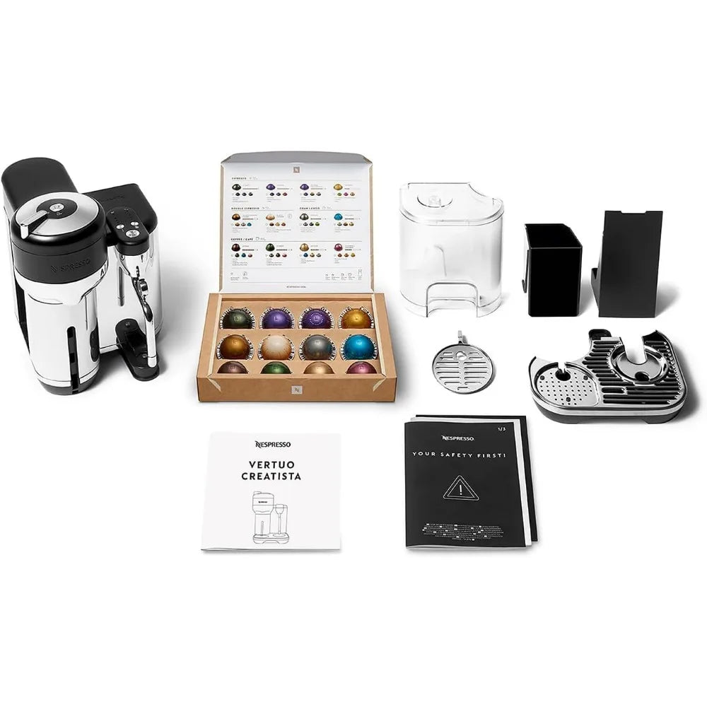 Nespresso the Vertuo Creatista Coffee and Espresso Maker , Black Truffle