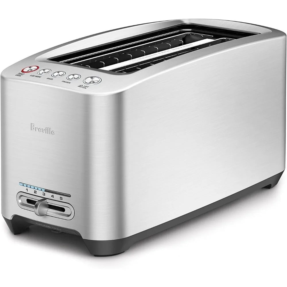 Breville Smart Toaster, 14.9 x 7.7 x 7.5 inches, Stainless Steel