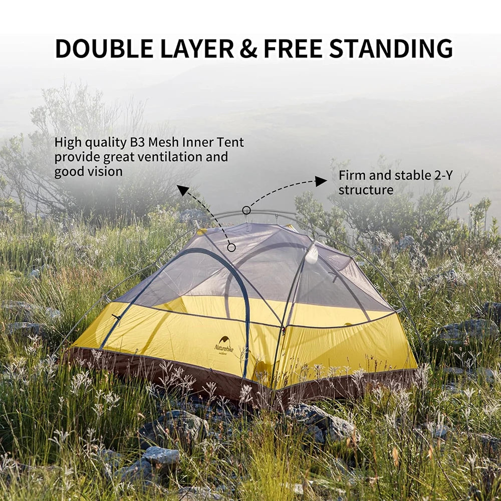 Naturehike Star-River Ultralight Waterproof Tent 2 People 4 Seasons Outdoor