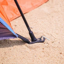 Oileus Beach tent sunshade - portable beach sunshade quick-opening tent