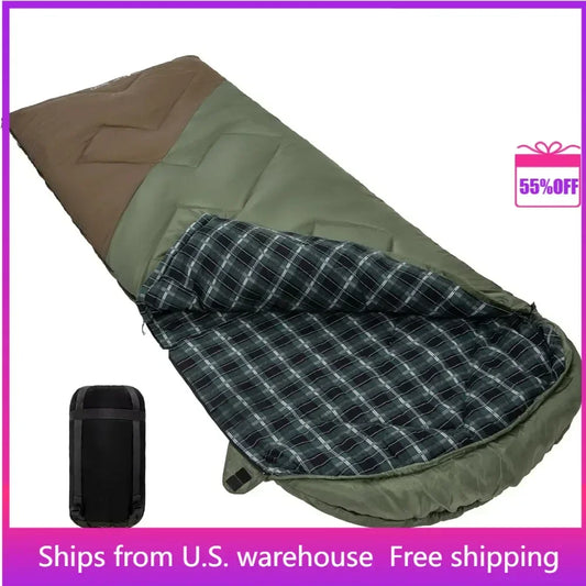 Sleeping Bag for Adults Lightweight, Water-Resistant for Camping, Hiking  Big and Tall Sleeping Bags